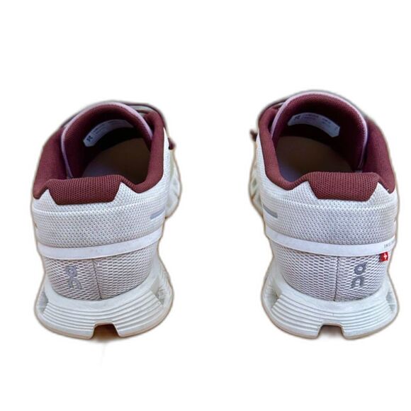 On Running Women's Cloud 5 Athletic Walking Running Shoes Size 8 Olive Purple - Picture 5 of 11